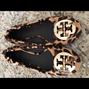 Tory Burch Reva Leopard Flats
